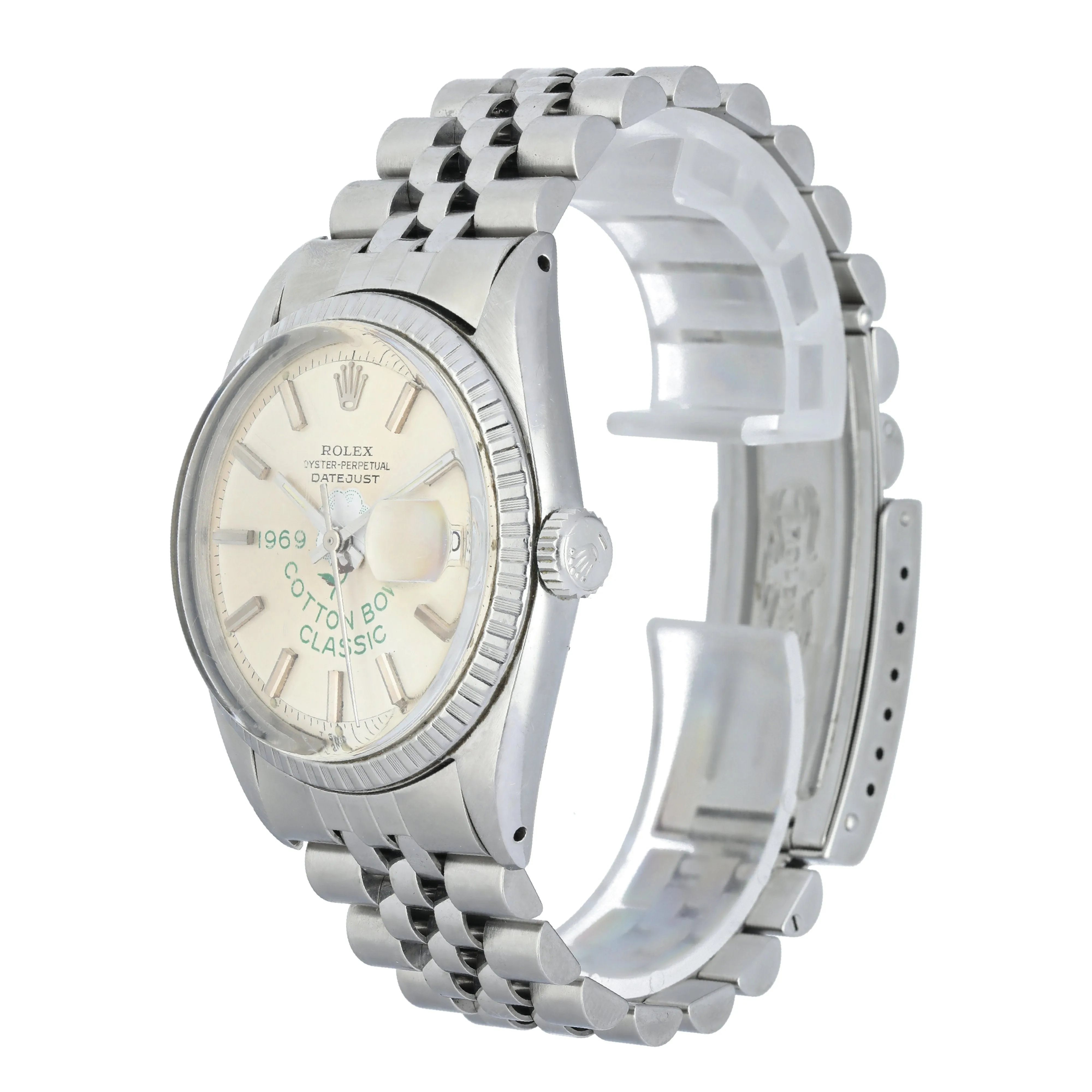 Rolex Datejust 1603  Cotton Bowl Classic 1969 Men's Watch With booklet