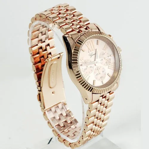 Rose Gold Fashion Watch