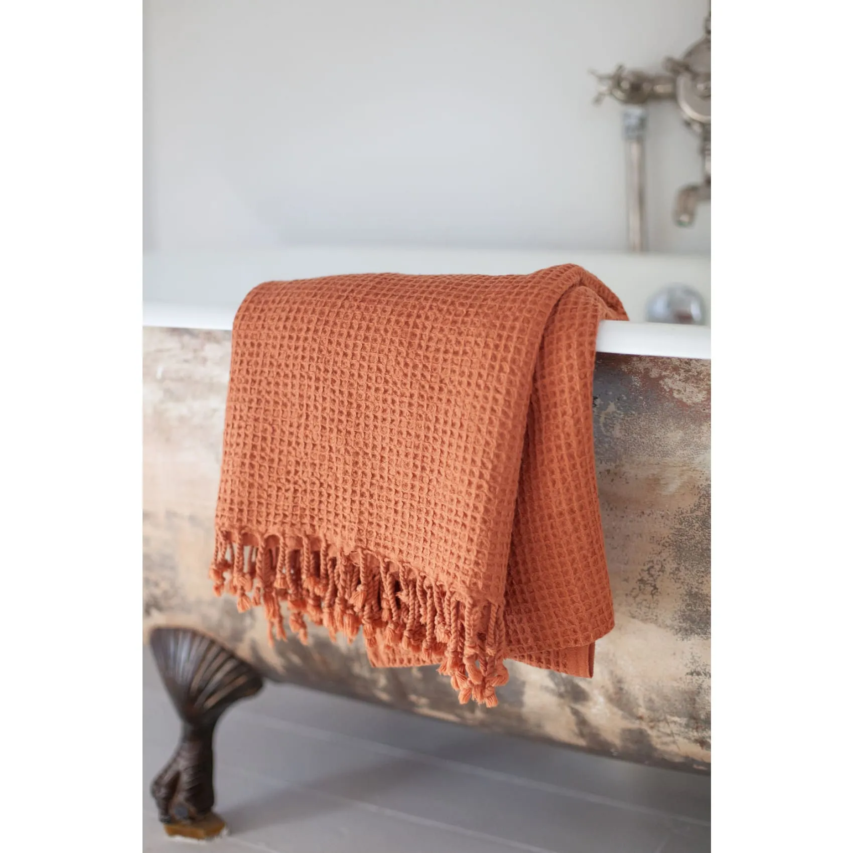 Rulo -  Cotton Waffle Peshtemal - Umber