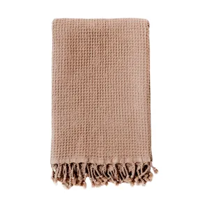Rulo - Waffle Peshtemal in Blush