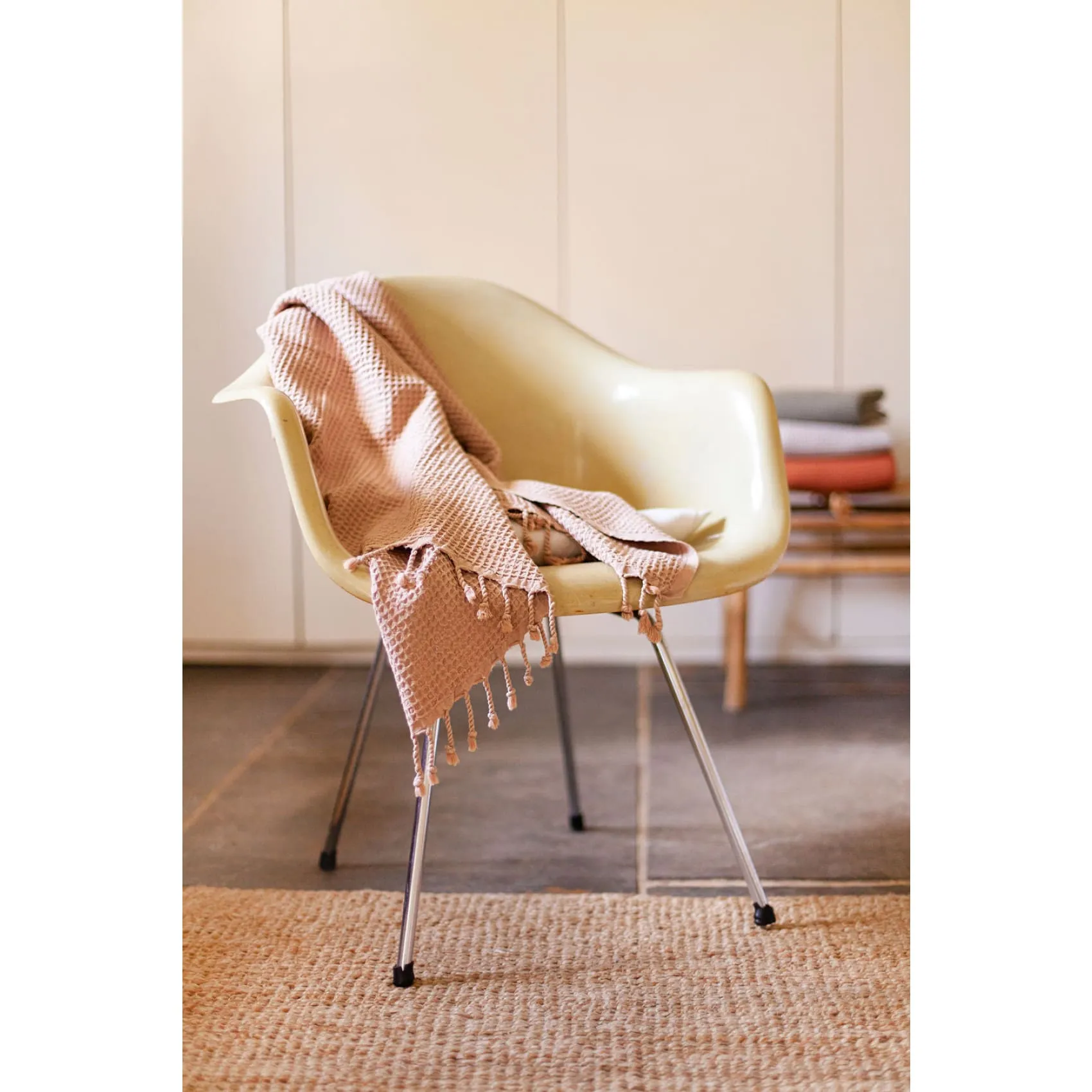 Rulo - Waffle Peshtemal in Blush