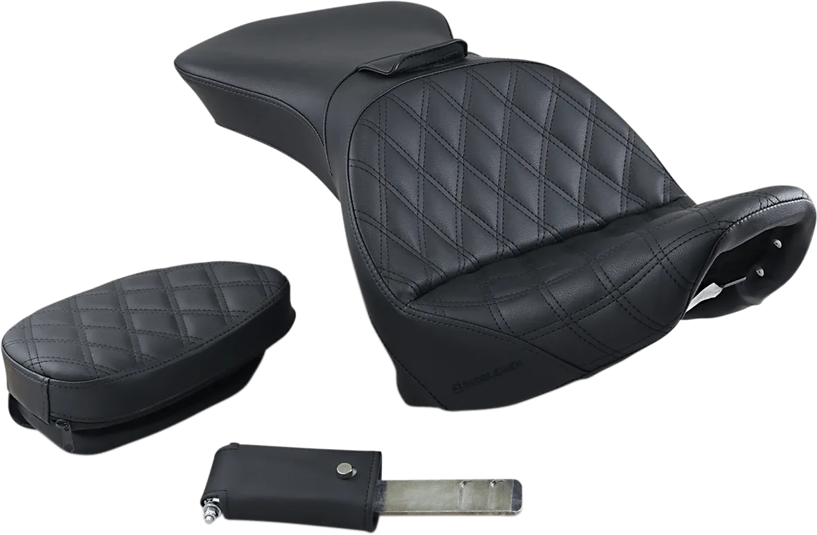 Saddlemen 800-23-030LS Explorer LS Touring Seat with Backrest