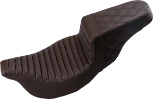 Saddlemen 808-07B-176BR Step-Up Seats - Brown
