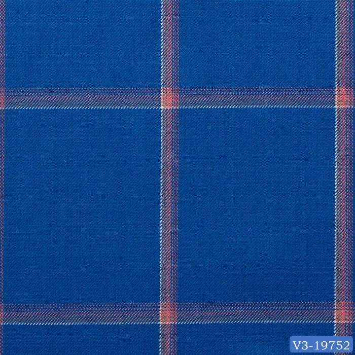 Sapphire Blue with Bright Windowpane Jacket