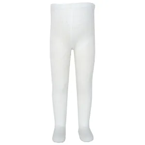 Side Stitch Tights Cream