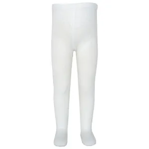 Side Stitch Tights - Cream