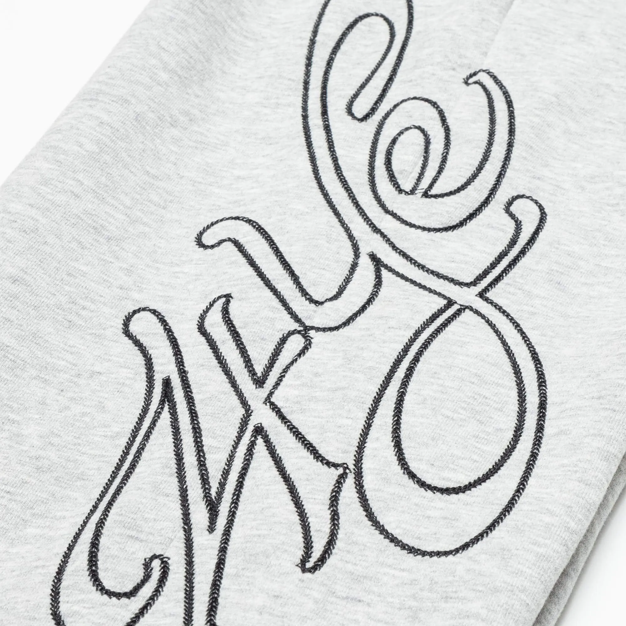 Signature Logo Cuff Pant - Light H.Grey/Black