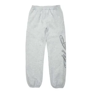 Signature Logo Cuff Pant - Light H.Grey/Black