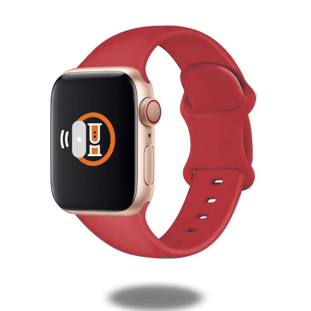 Silicone Classic Double Buckle Band