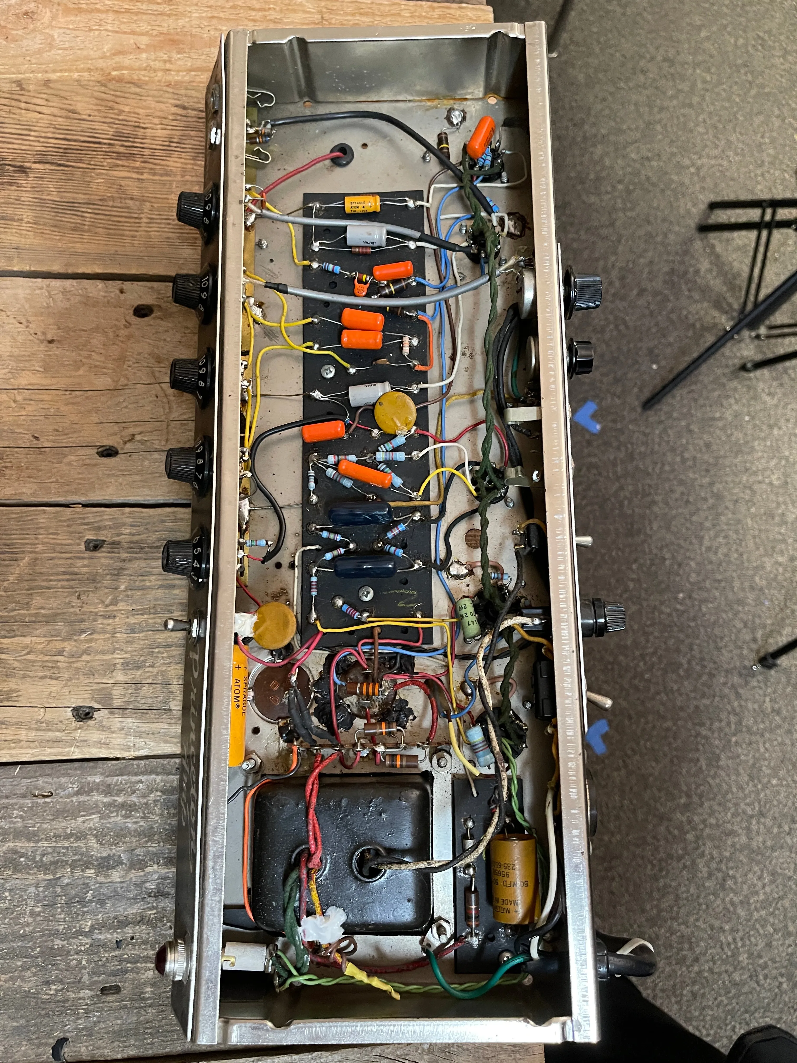 SOLD - Fender Princeton Prune Boogie 1965 Randall Smith