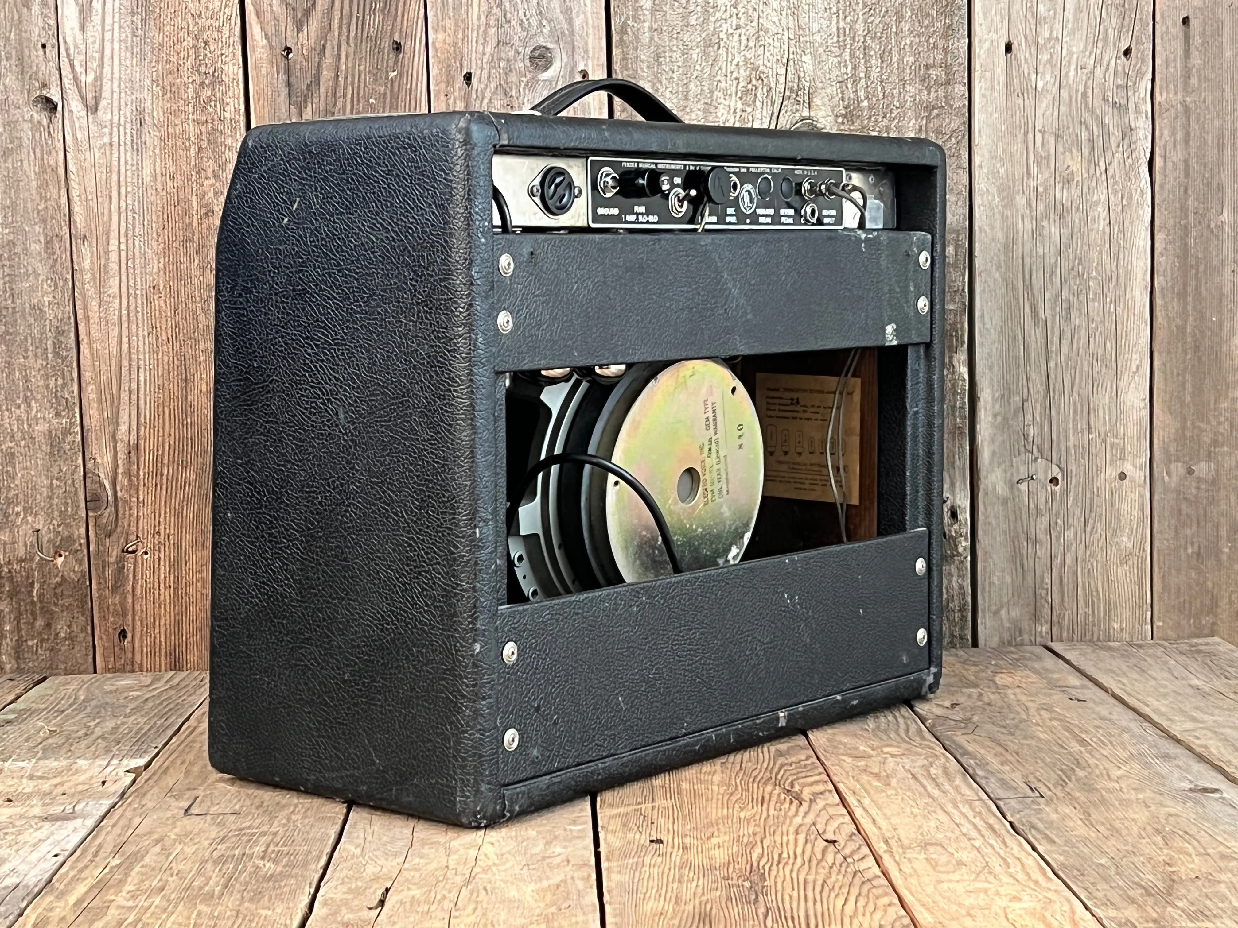 SOLD - Fender Princeton Reverb Prune Boogie