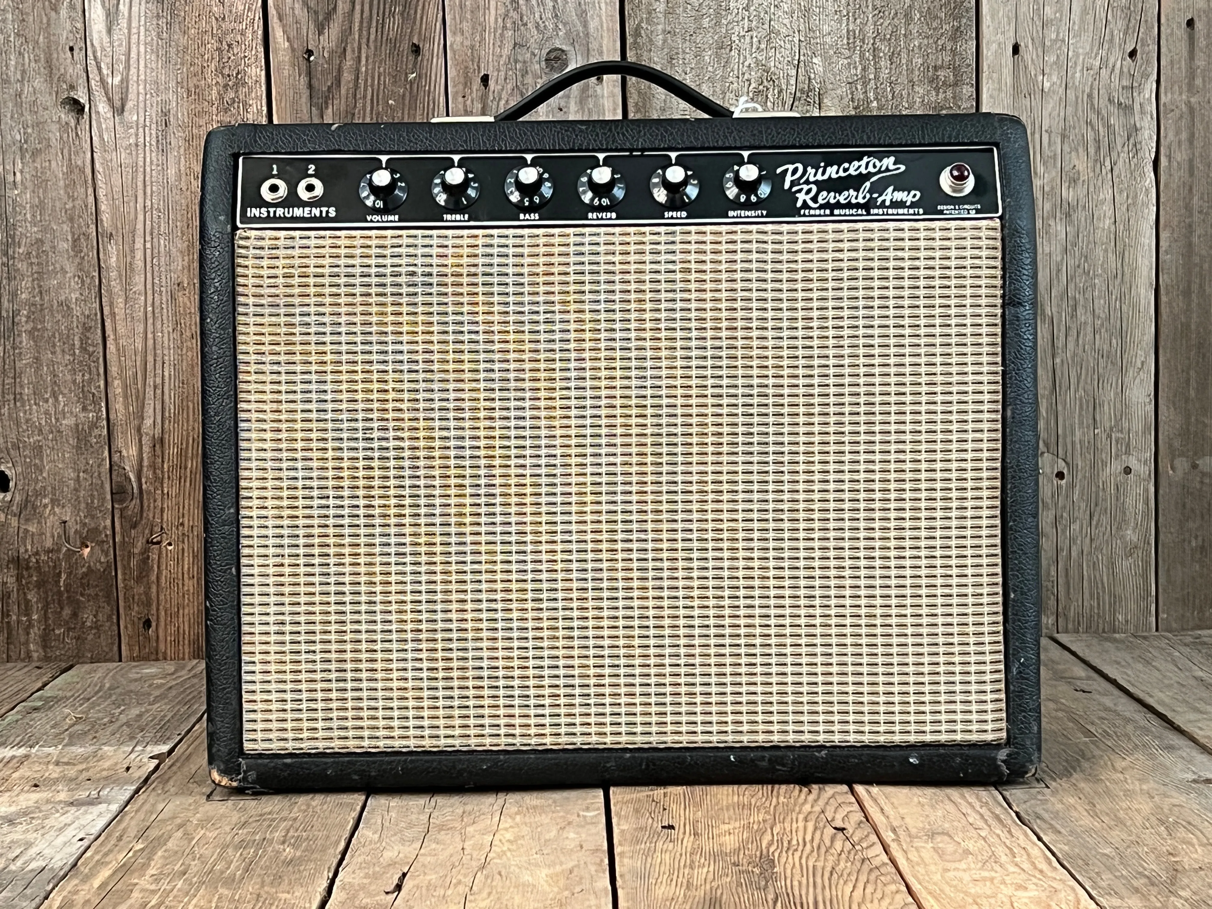 SOLD - Fender Princeton Reverb Prune Boogie