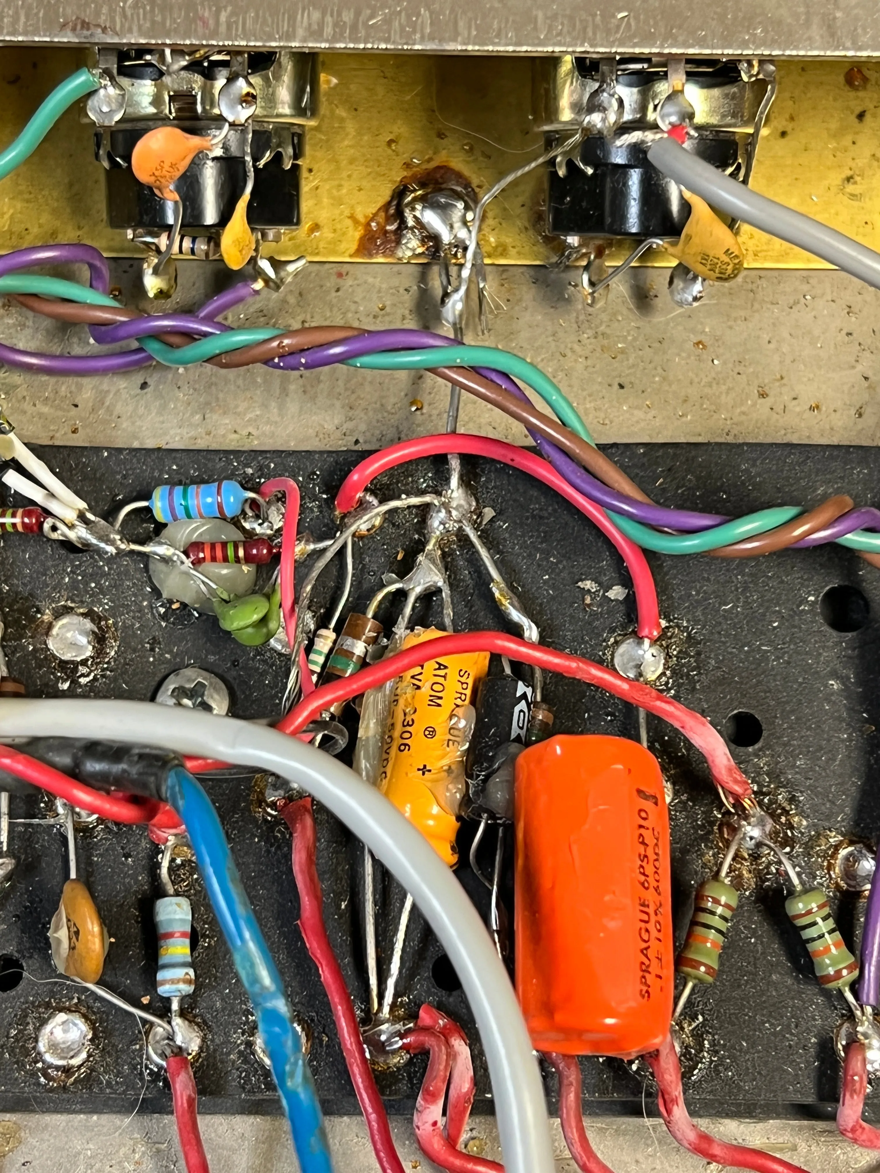 SOLD - Fender Princeton Reverb Prune Boogie