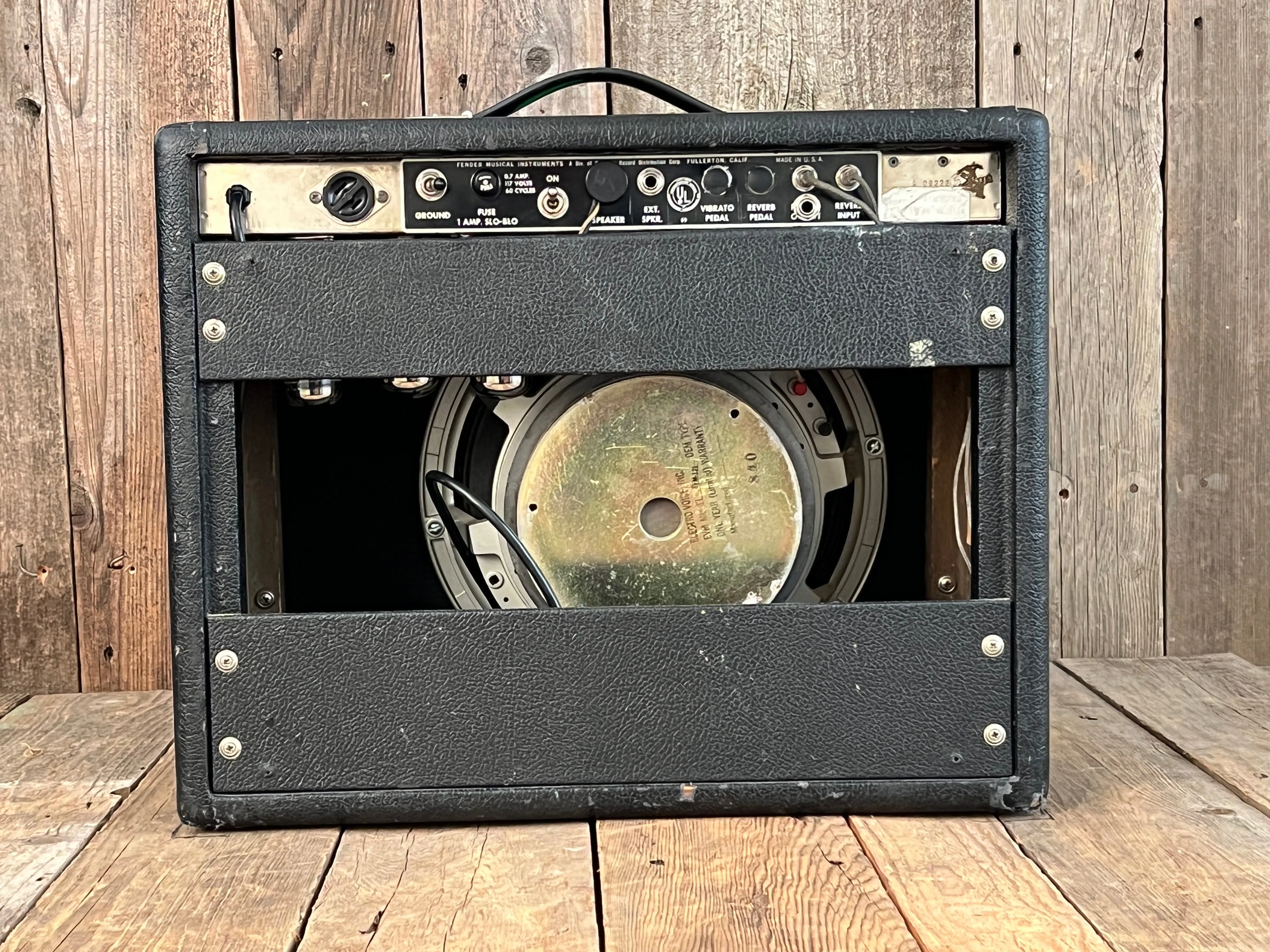 SOLD - Fender Princeton Reverb Prune Boogie