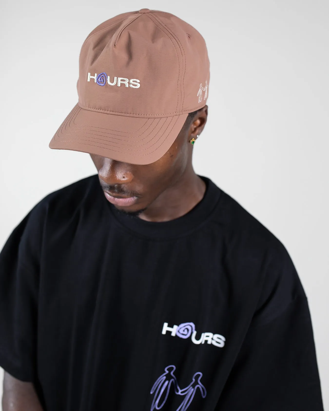 Spiral Nylon Cap - Clay