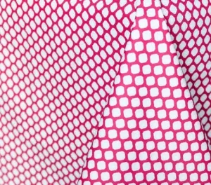 spot on raspberry red printed cloth 12" x 20" pillow covers