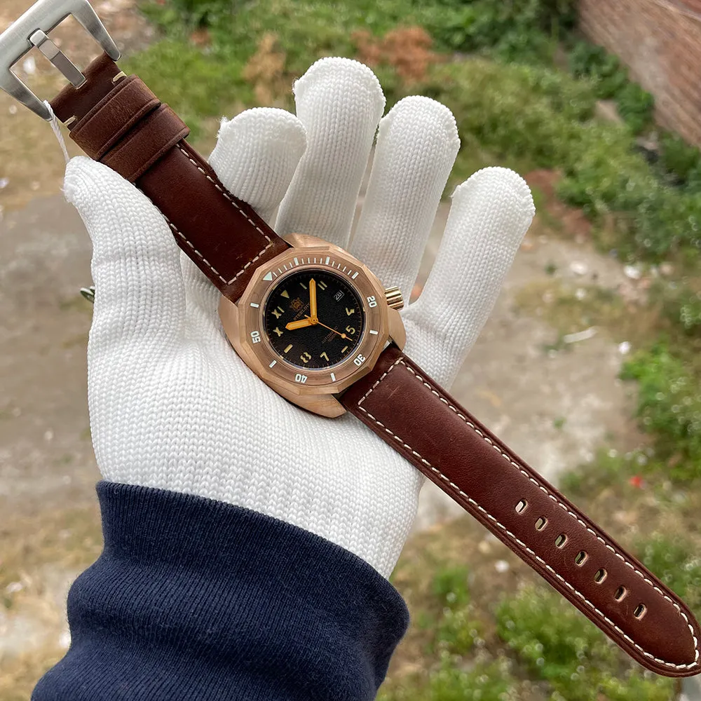 Steeldive SD1946S Solid Bronze Watch