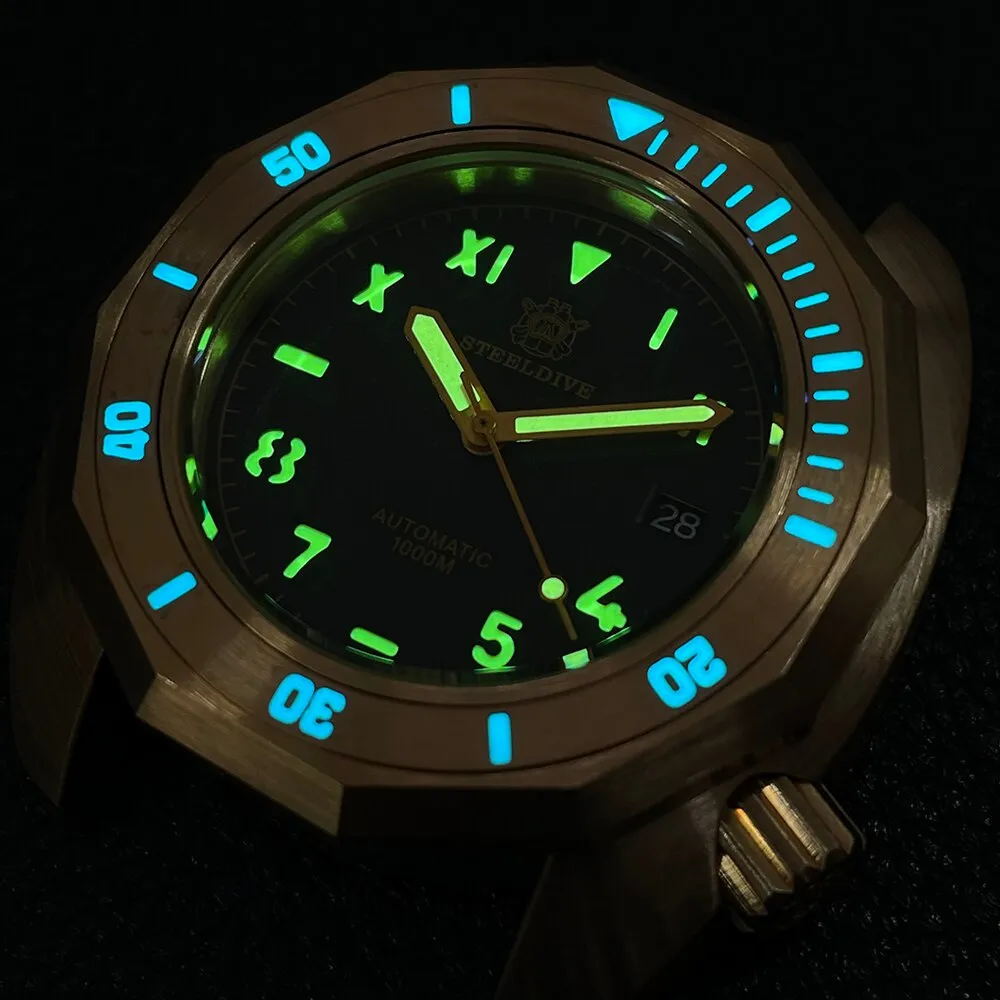 Steeldive SD1946S Solid Bronze Watch