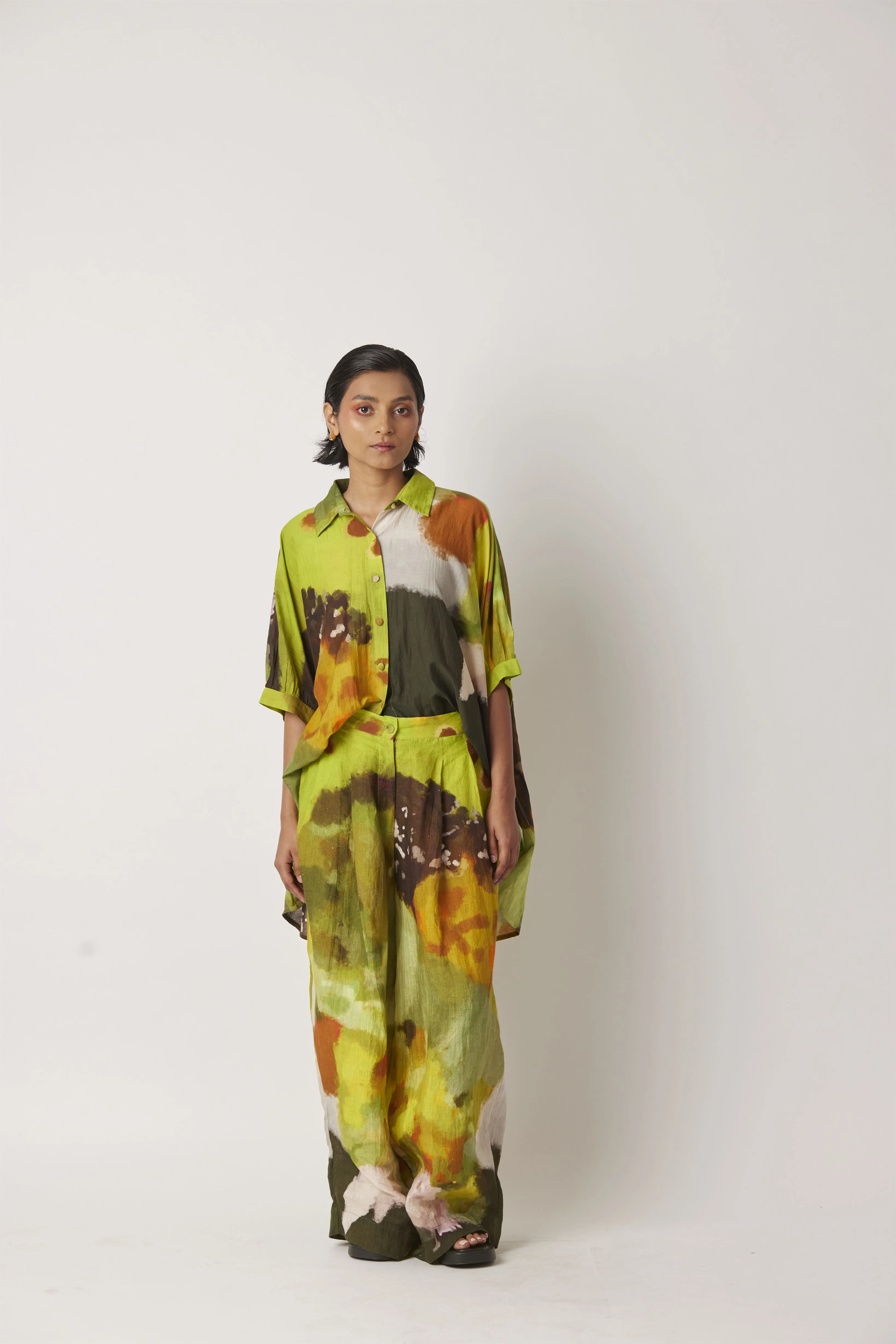 Summer Pant Linen Orgey Print-Food Art-Fashion Edit-Yc14P-93 Yc14Fa-04-Yavi