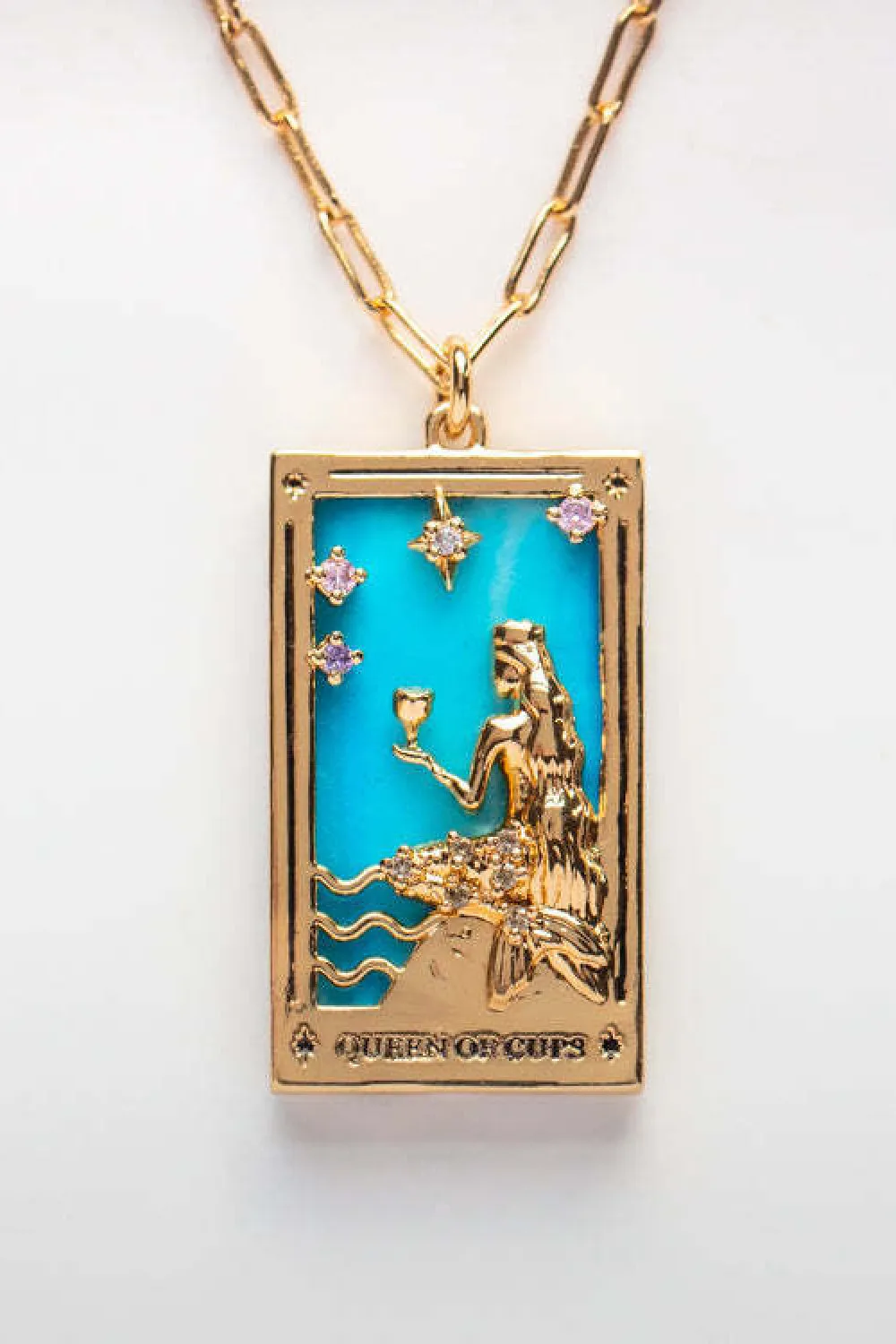 Tarot Card Pendant Necklace
