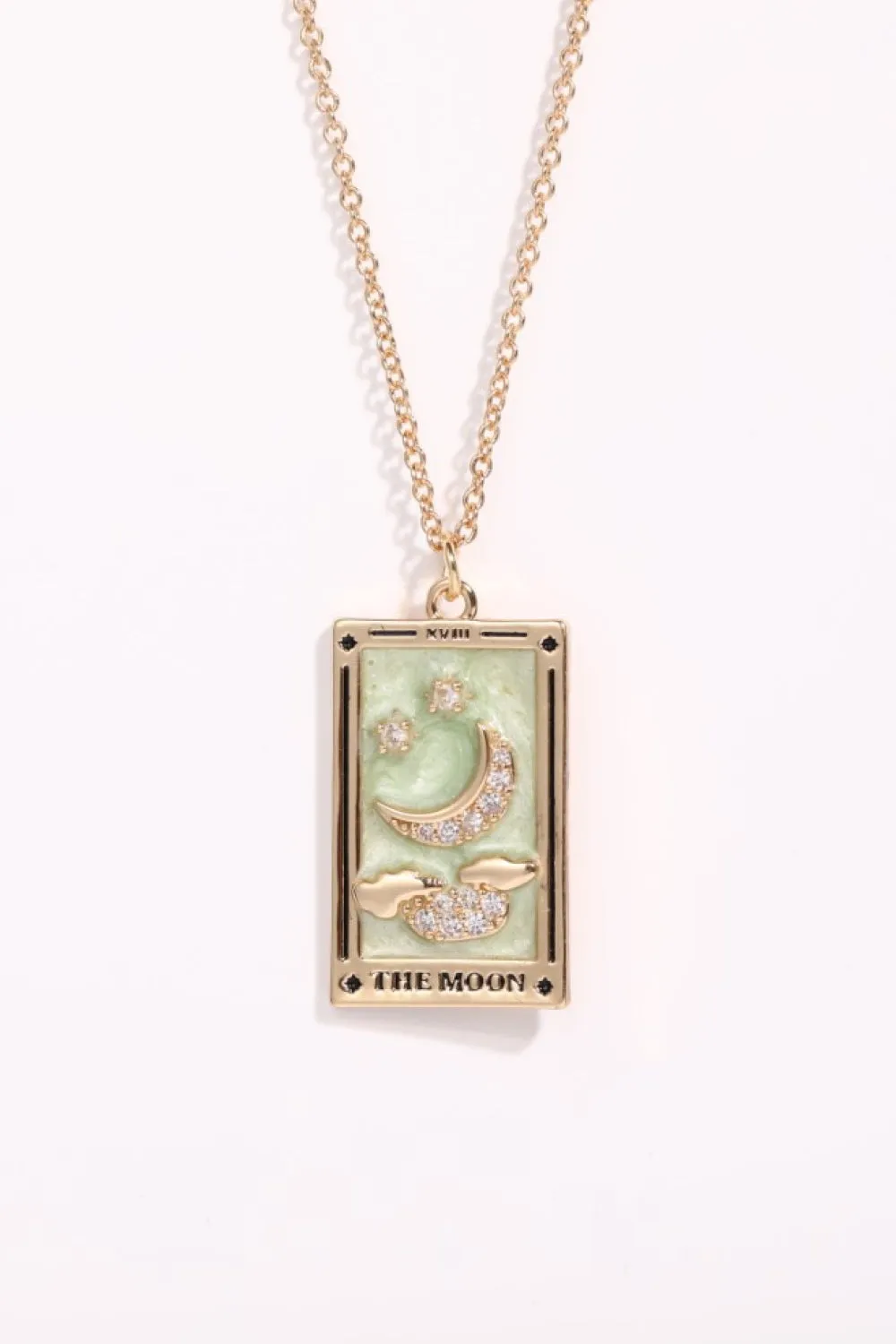 Tarot Card Pendant Necklace