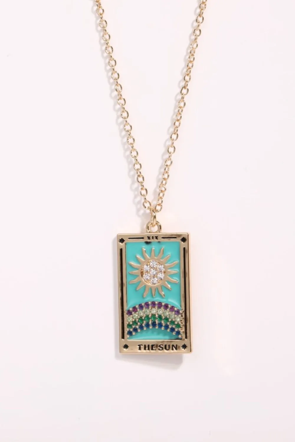Tarot Card Pendant Necklace