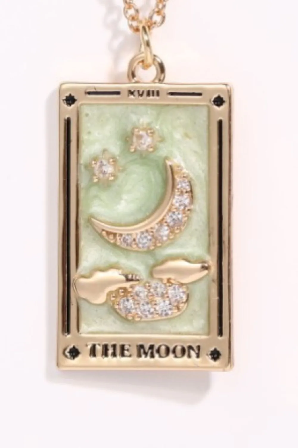 Tarot Card Pendant Necklace