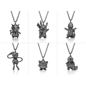 Tiffany & Arsham Studio & Pokémon Pendant in Oxidized Sterling Silver with Diamonds