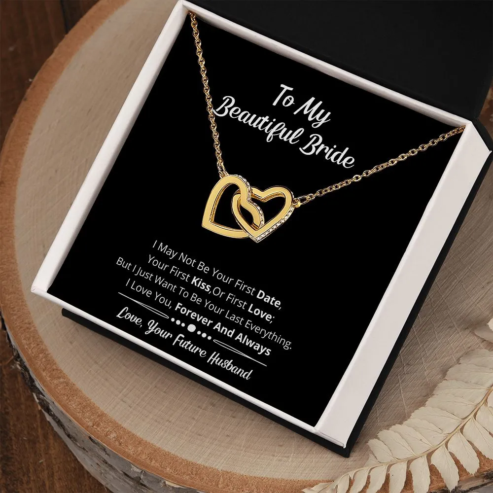 To My Beautiful Bride - Hearts Necklace