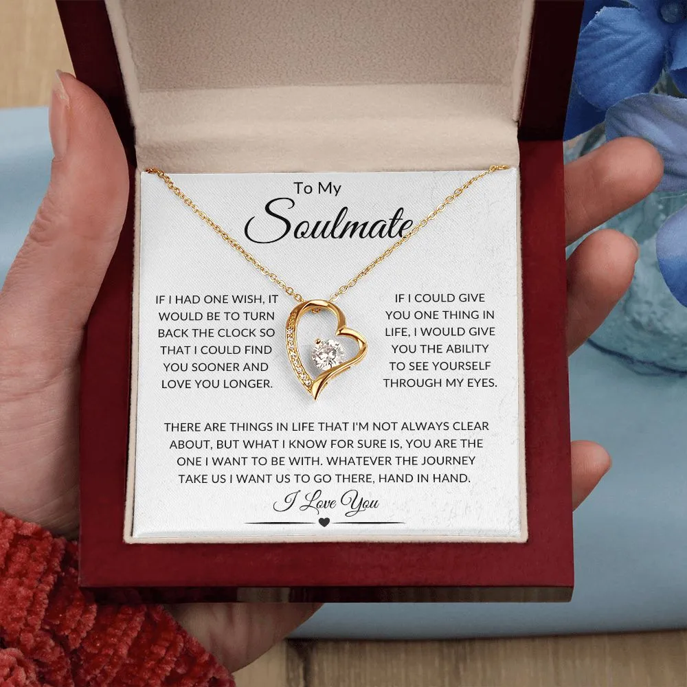 To My Soulmate | Forever Love Necklace