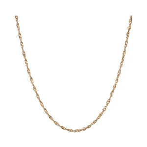 Twisted Rope Chain Choker