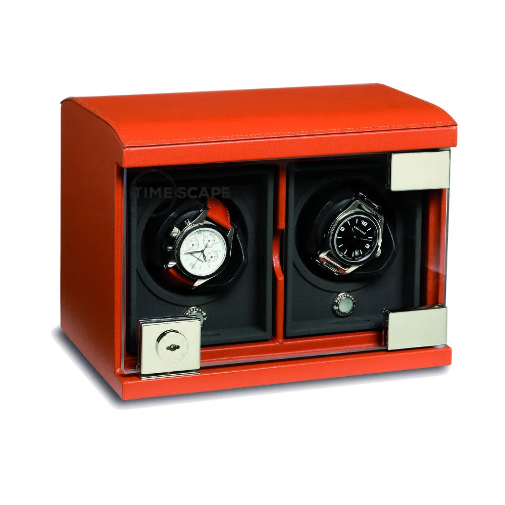 Underwood (London) - 2-Unit Classic Watch Winder in Tan Leather