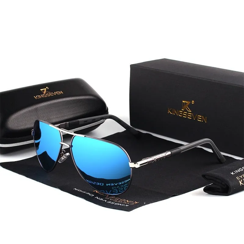 Vintage Aluminum Polarized Sunglasses Coating Lens Driving Eyewear