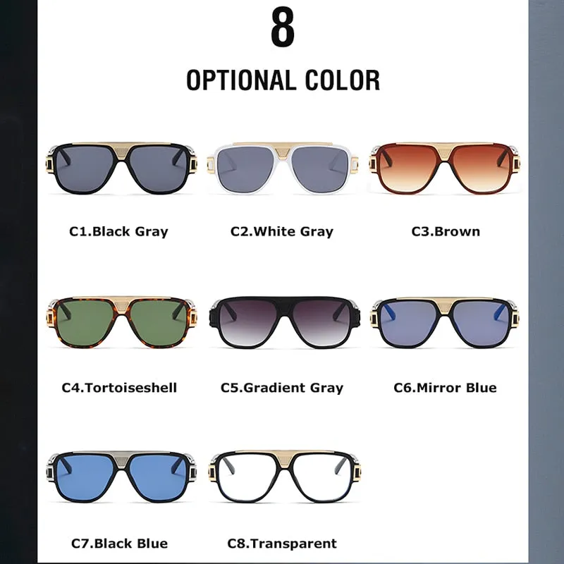 Vintage Classic Pilot Sunglasses For Men Anti Glare Mirror Driving Male Sun Glasses Trending Products Women shades