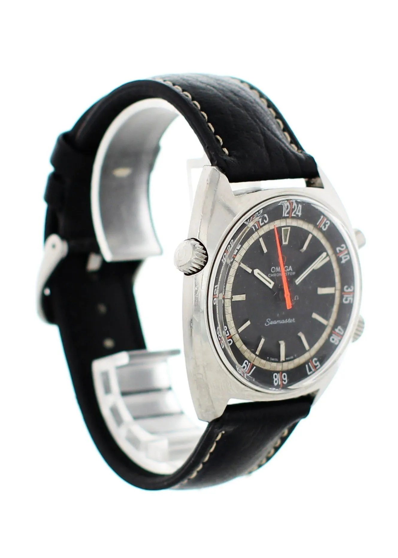 Vintage Omega Seamaster Pilot Chronostop 145.008 Caliber 865