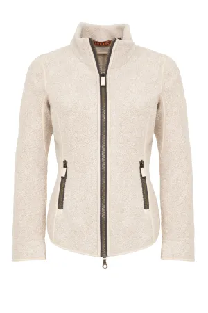 Wera Cashmere Teddy Fleece Jacket W