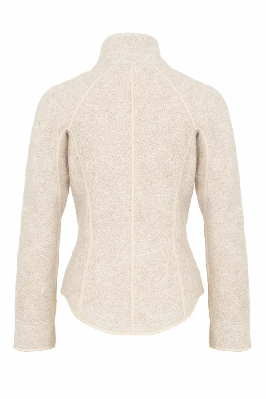 Wera Cashmere Teddy Fleece Jacket W
