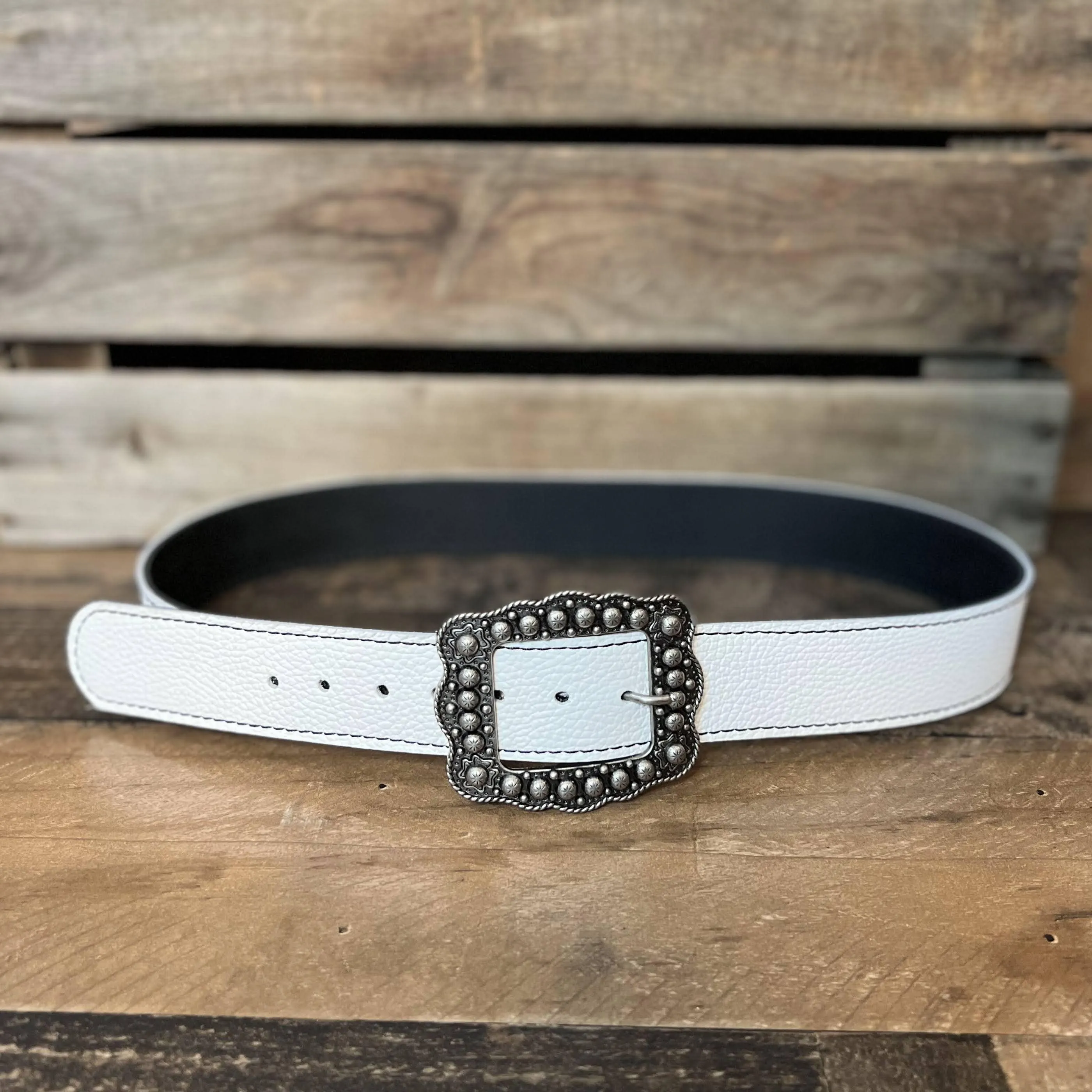 White Classic Lifetime Belt