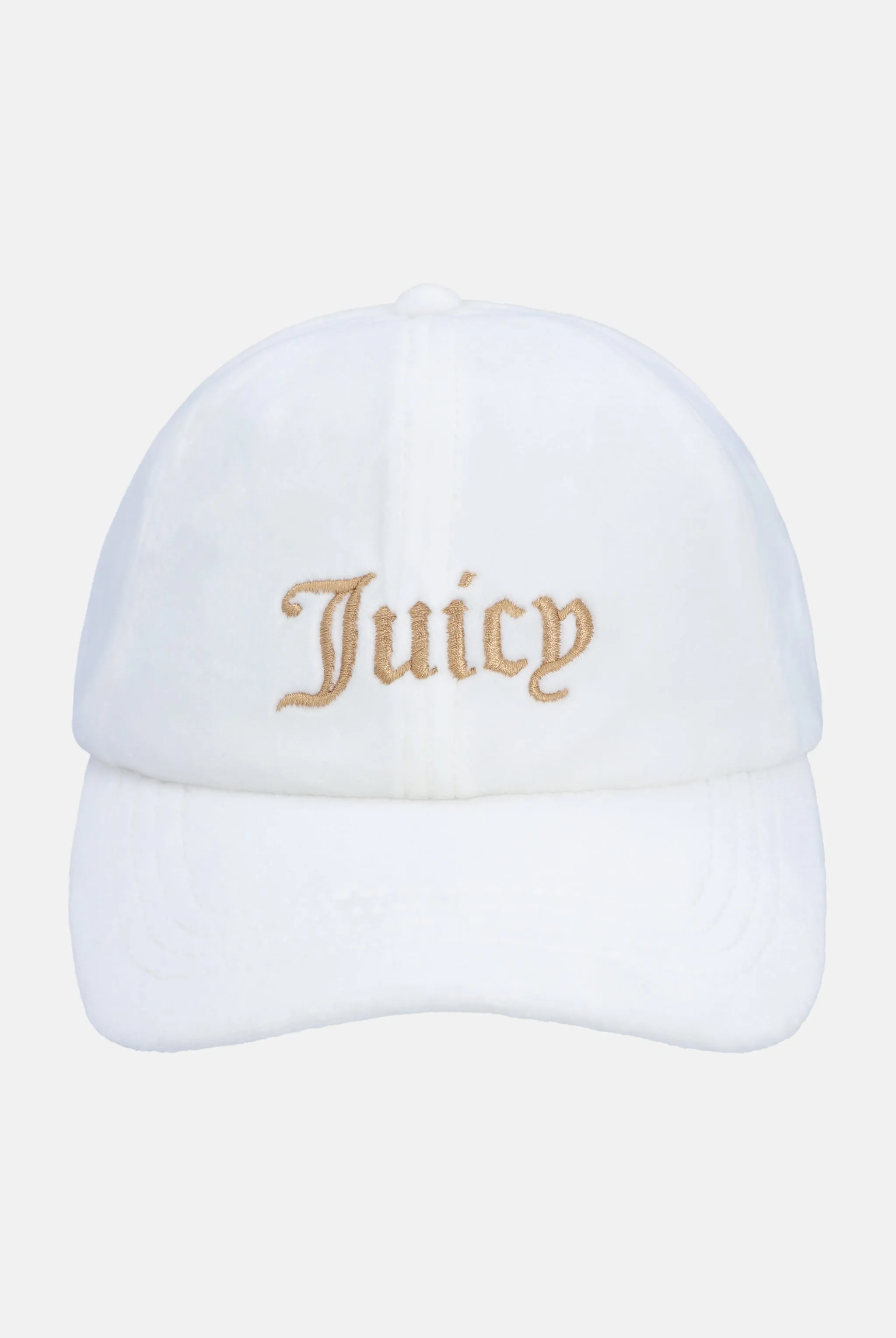 WHITE EMBROIDERED BASEBALL CAP