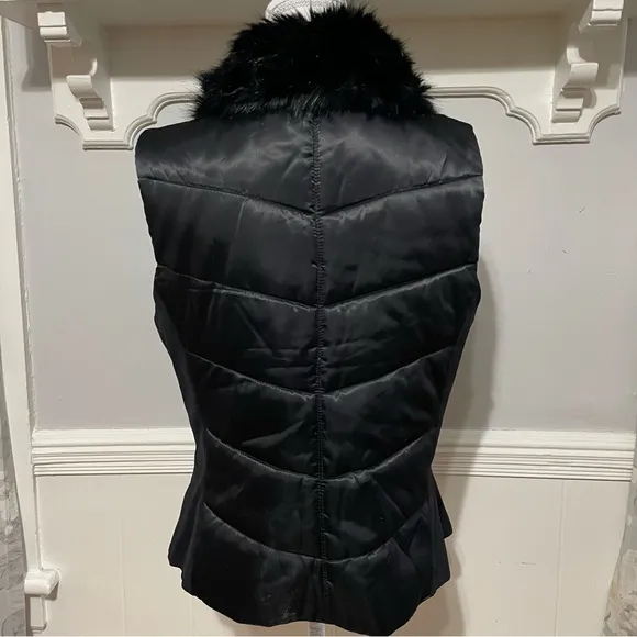 White House Black Market Chain Puffer Vest