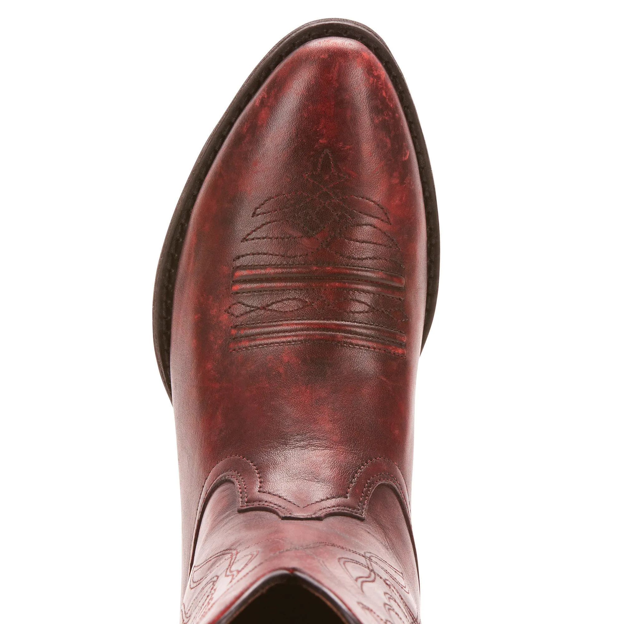 Women's Ariat Heritage R Toe Western Boot Ombre Red #10025124