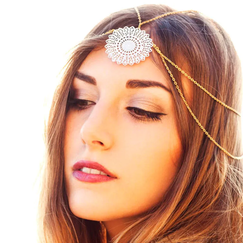 Womens Head Chain Jewelry Headband