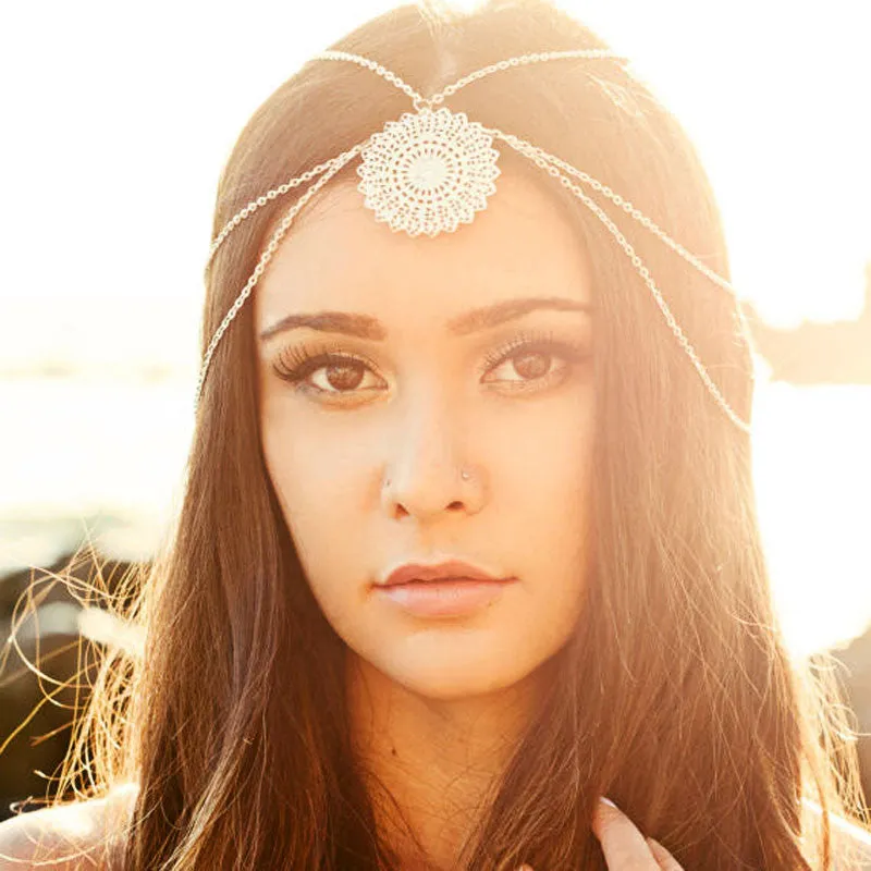 Womens Head Chain Jewelry Headband